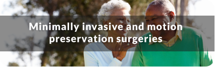 A young man in athletic wear stands on a tennis court, holding a tennis raquet in one hand and holding his shoulder in pain with the other hand. Title reads:Orthopedic Injuries